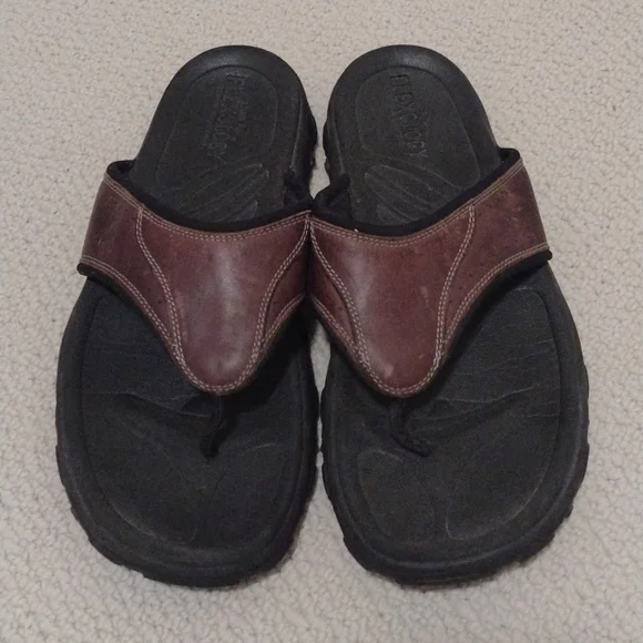 Club Room leather flip flops CLUB ROOM Men main image 2